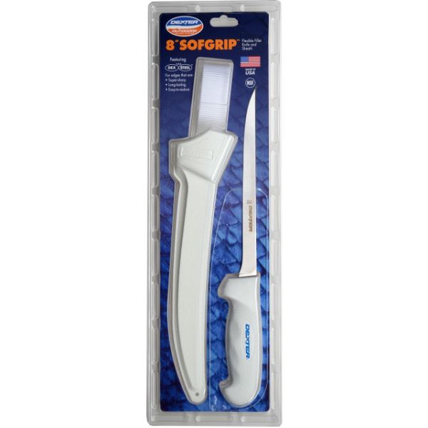 DEXTER SofGrip Flexible Fillet Knife and Sheath Gulf Stream Distribution