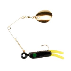 johnson beetle spin gold blade black chartreuse