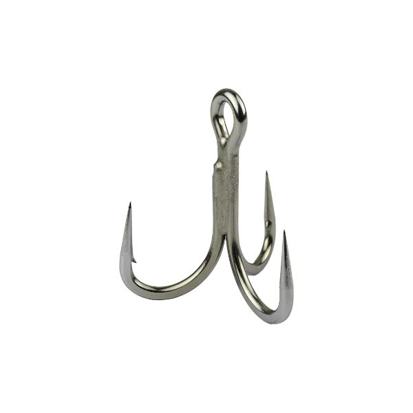 MUSTAD Jaw Lok Inline Treble Hook 5x Strong - Gulf Stream Distribution
