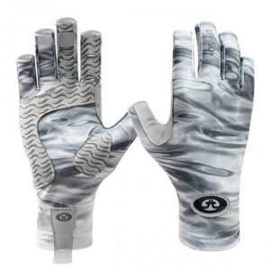 FLYING FISHERMAN Sunbandit Pro Series Gloves Gray Water