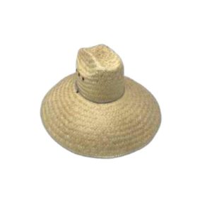 STRAND IMPORTS  5 1/2" Brim White Palm Lifeguard Hat