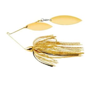 WAR EAGLE Gold Frame Double Willow Spinnerbait
