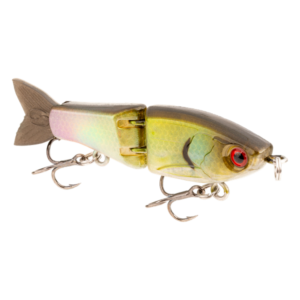 STRIKE KING Bitsy Glide 2.75-inch glide bait in The Real Gill, with two treble hooks